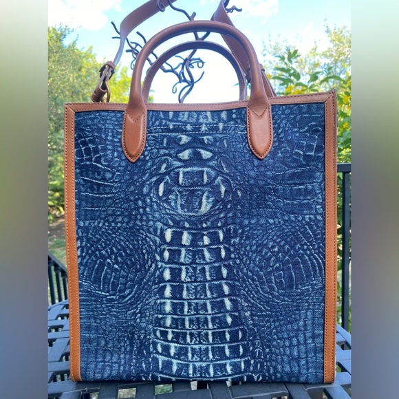 🔥BRAHMIN🔥Monique Denim Quinze - EUC - Picture 1 of 16